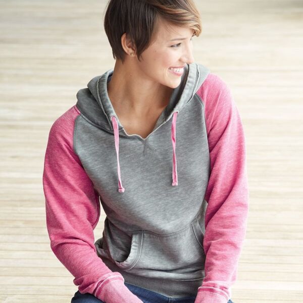 Women's Zen Fleece Raglan Hooded Sweatshirt Thumbnail