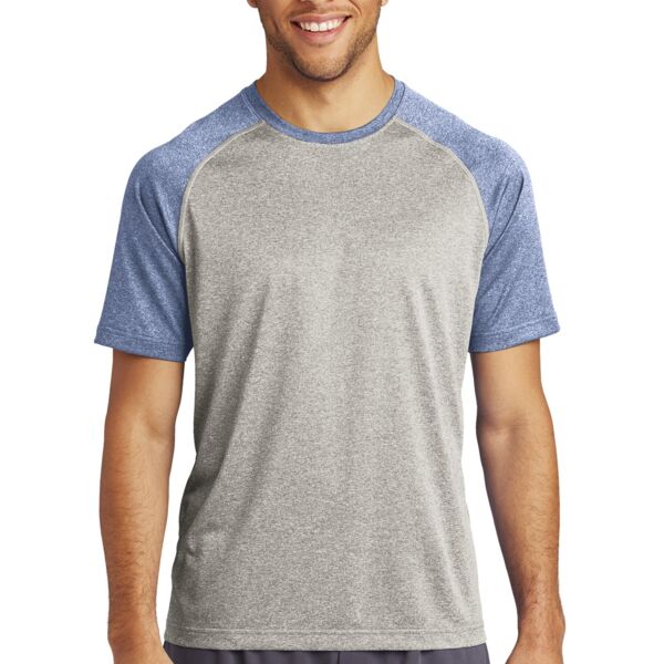 Heather On Heather Contender ™ Tee Thumbnail